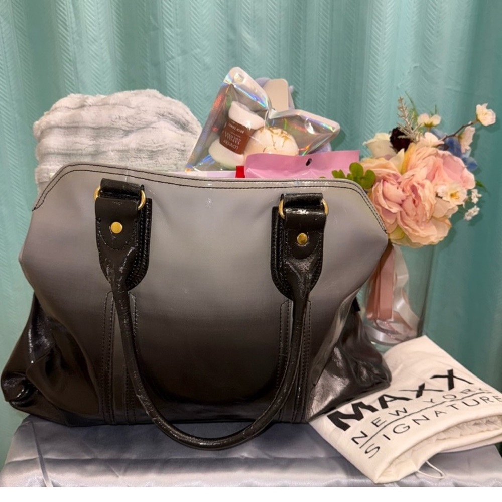 Maxx New York Black/Gray Travel Bag *REHAB PROJECT* Filled w/ GOODIES!! W/Dusty